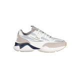 Baskets athlétiques en polyester blanc Fila