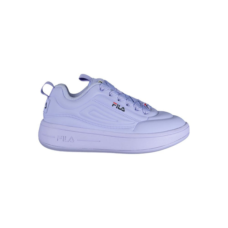 Fila Blue Polyester Athletic Sneakers for Women