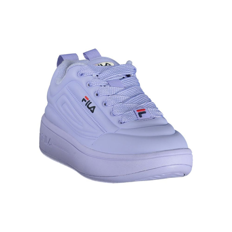 Fila Blue Polyester Athletic Sneakers for Women