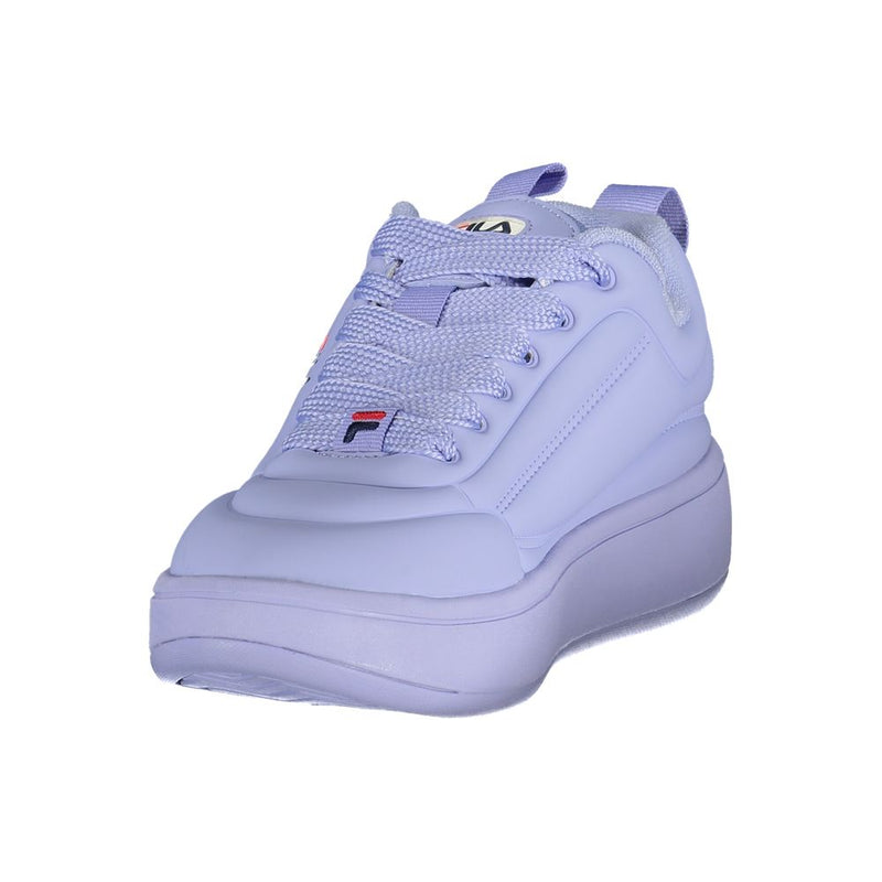 Fila Blue Polyester Athletic Sneakers for Women