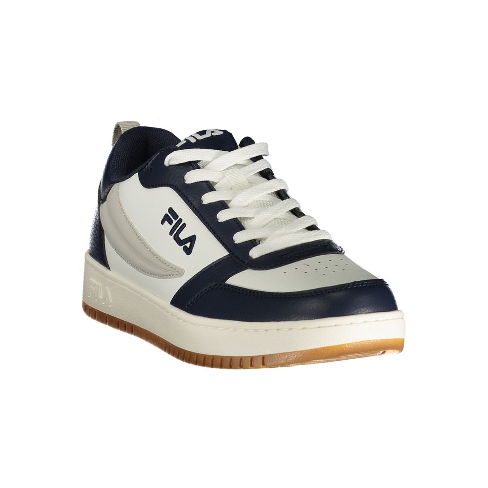 Fila Blue Polyester Athletic Sneakers for Men