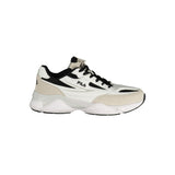 Fila White Polyester Athletic Sneakers for Men - Comfort & Style
