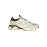 Fila White Polyester Athletic Sneakers for Men - Stylish & Comfortable