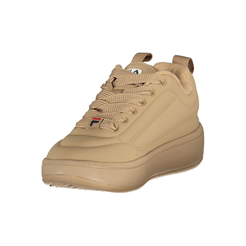 Fila Brown Polyester Athletic Sneakers for Women - Stylish & Comfortable