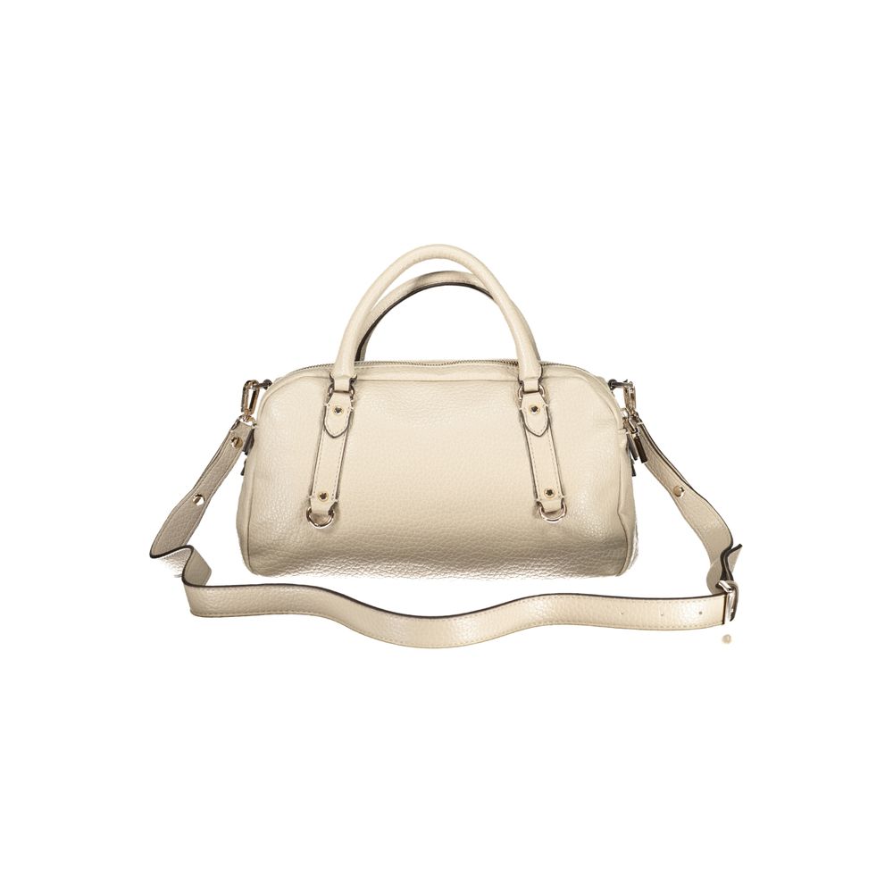 Guess Jeans Marsha Beige Handbag for Women - Stylish & Functional