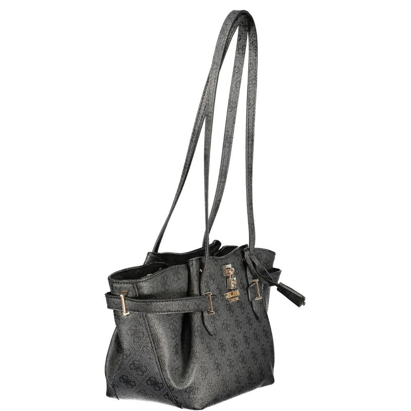 Guess Jeans YESBA Black Polyurethane Women's Handbag