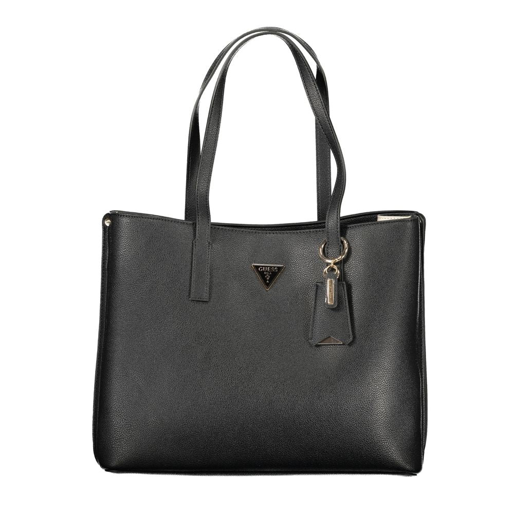 Guess Jeans Meridian II Black Handbag - Stylish & Functional