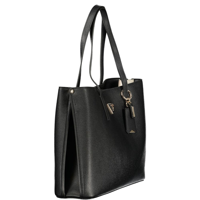 Guess Jeans Meridian II Black Handbag - Stylish & Functional