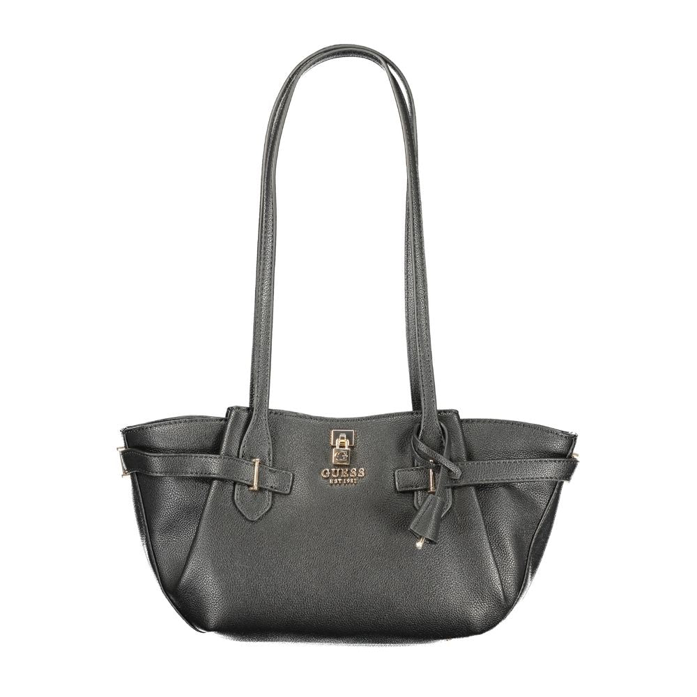 Guess Jeans Nero Handbag - Élégant Accessoire Féminin