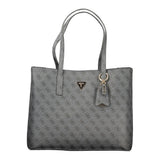 Guess Jeans Meridian II Nero Poliuretano Sac à Main Femme