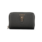 Guess Jeans Nero Poliuretano Wallet - Élégant et Pratique
