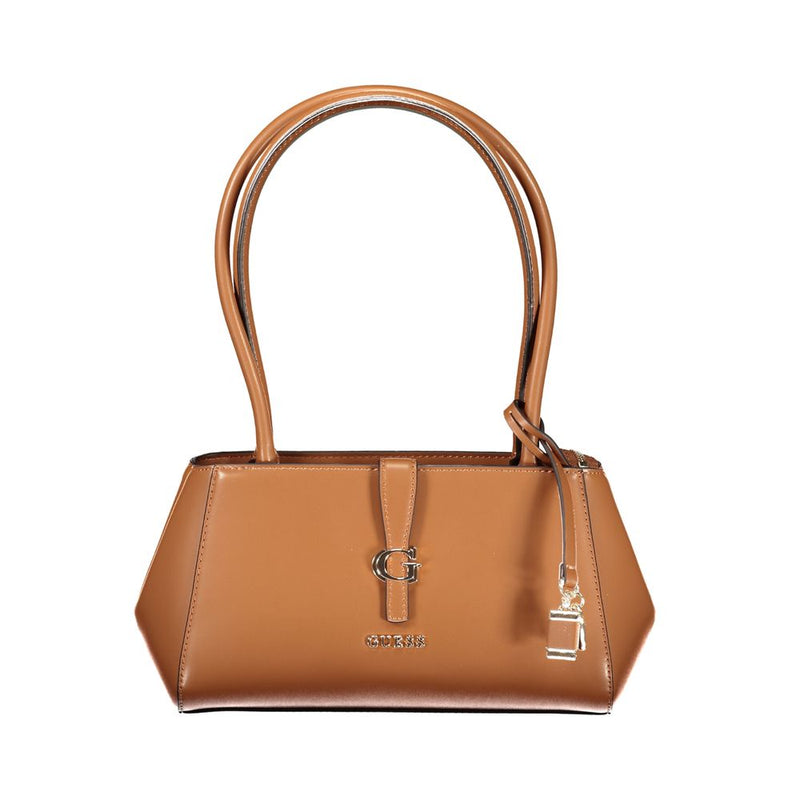 Guess Jeans Carrie Brown Handbag for Women - Stylish & Functional