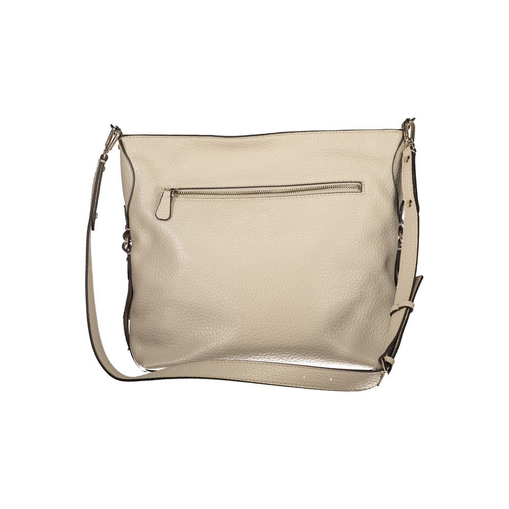 Guess Jeans Marsha Beige Handbag for Women