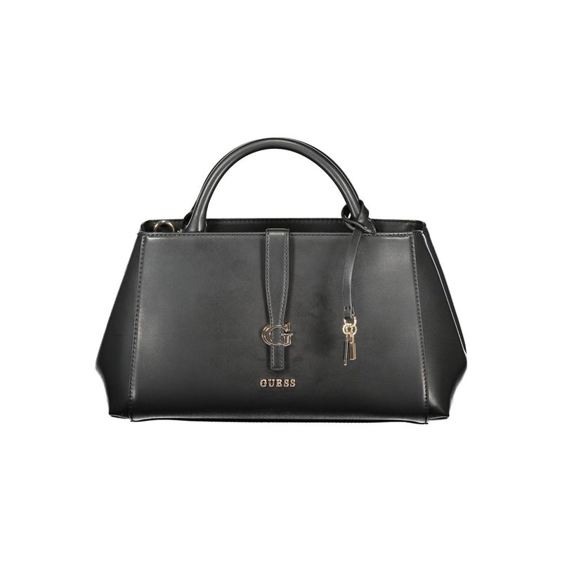 Guess Jeans Carrie Black Handbag for Women - Stylish & Versatile