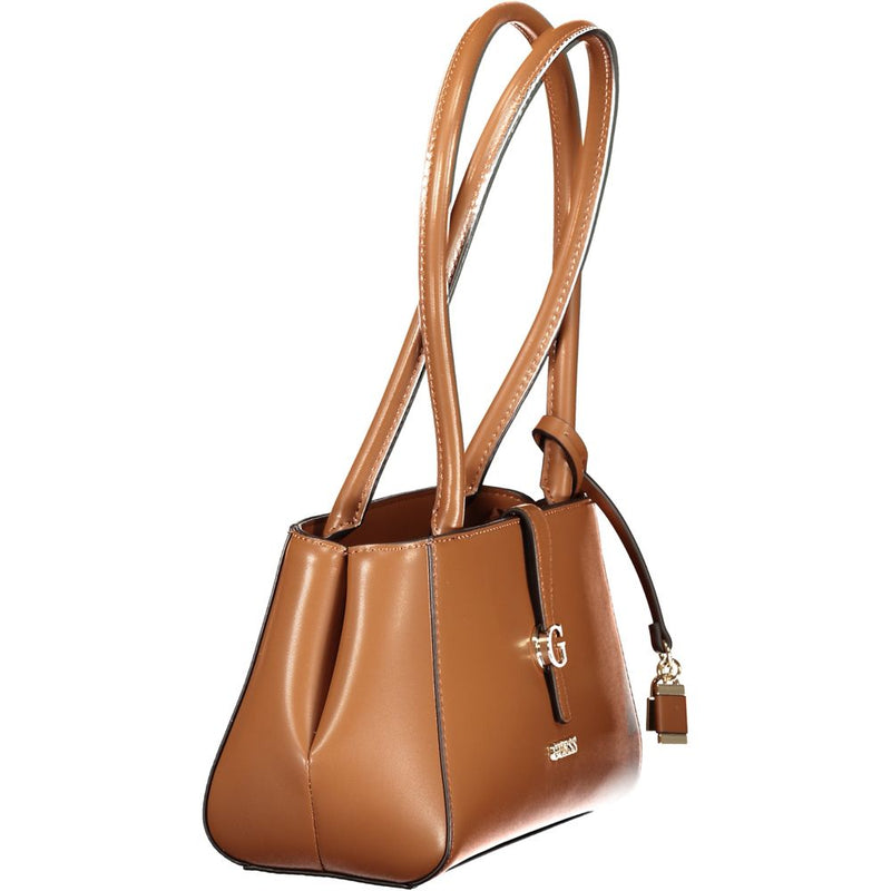 Guess Jeans Carrie Brown Handbag for Women - Stylish & Functional
