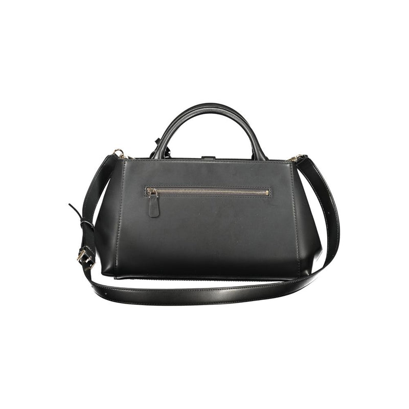 Guess Jeans Carrie Black Handbag for Women - Stylish & Versatile
