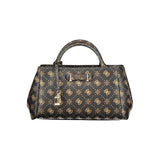 Guess Jeans Carrie Logo Bag - Élégant Sac à Main Marron