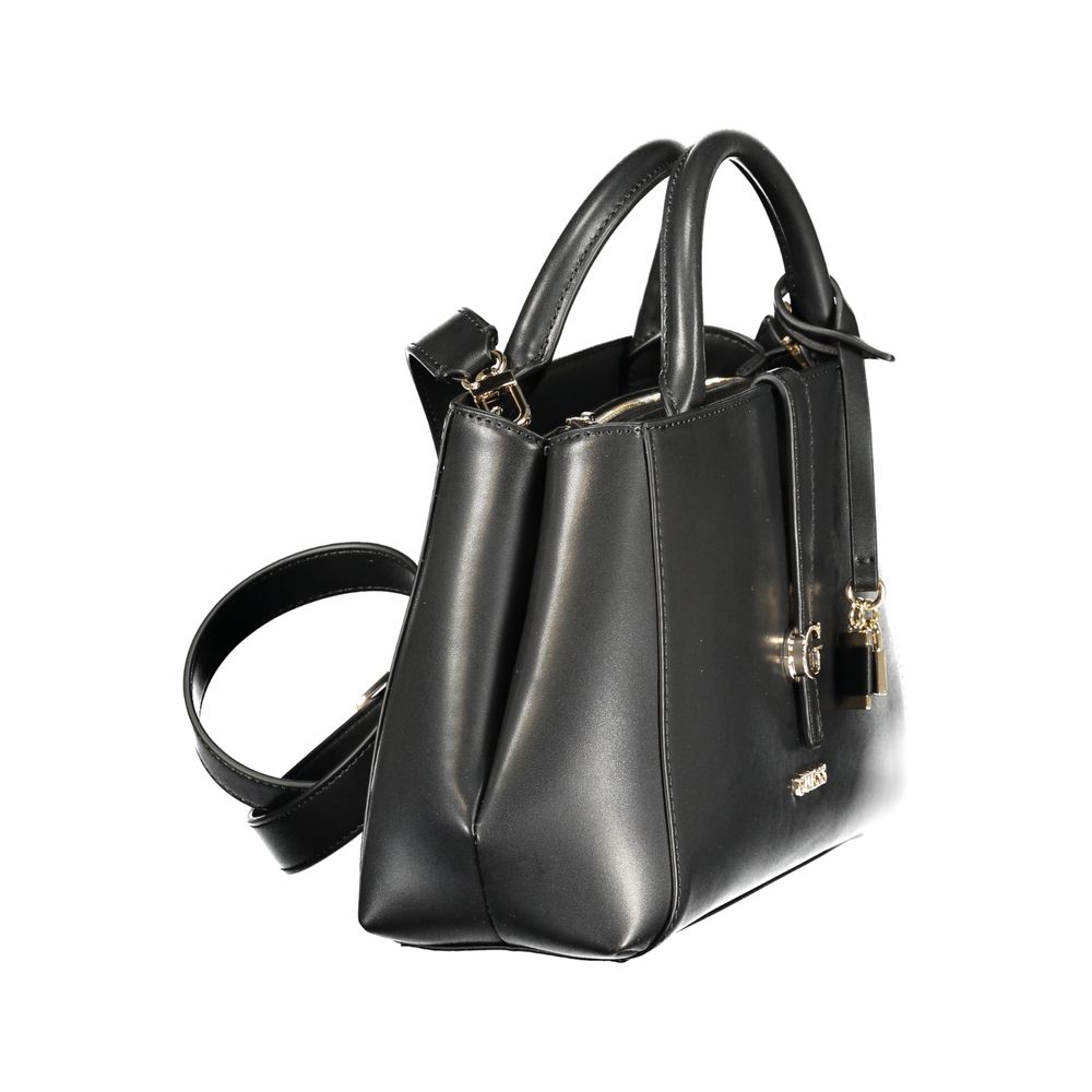 Guess Jeans Carrie Black Handbag for Women - Stylish & Versatile