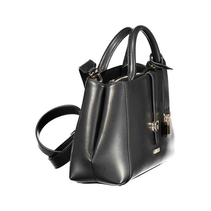 Guess Jeans Carrie Black Handbag for Women - Stylish & Versatile