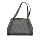 Guess Jeans Karnilla Logo Handbag - Nero