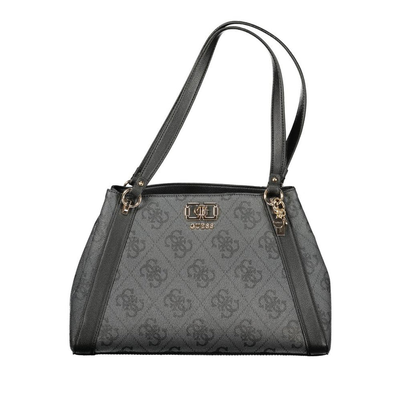 Guess Jeans Karnilla Logo Handbag - Nero