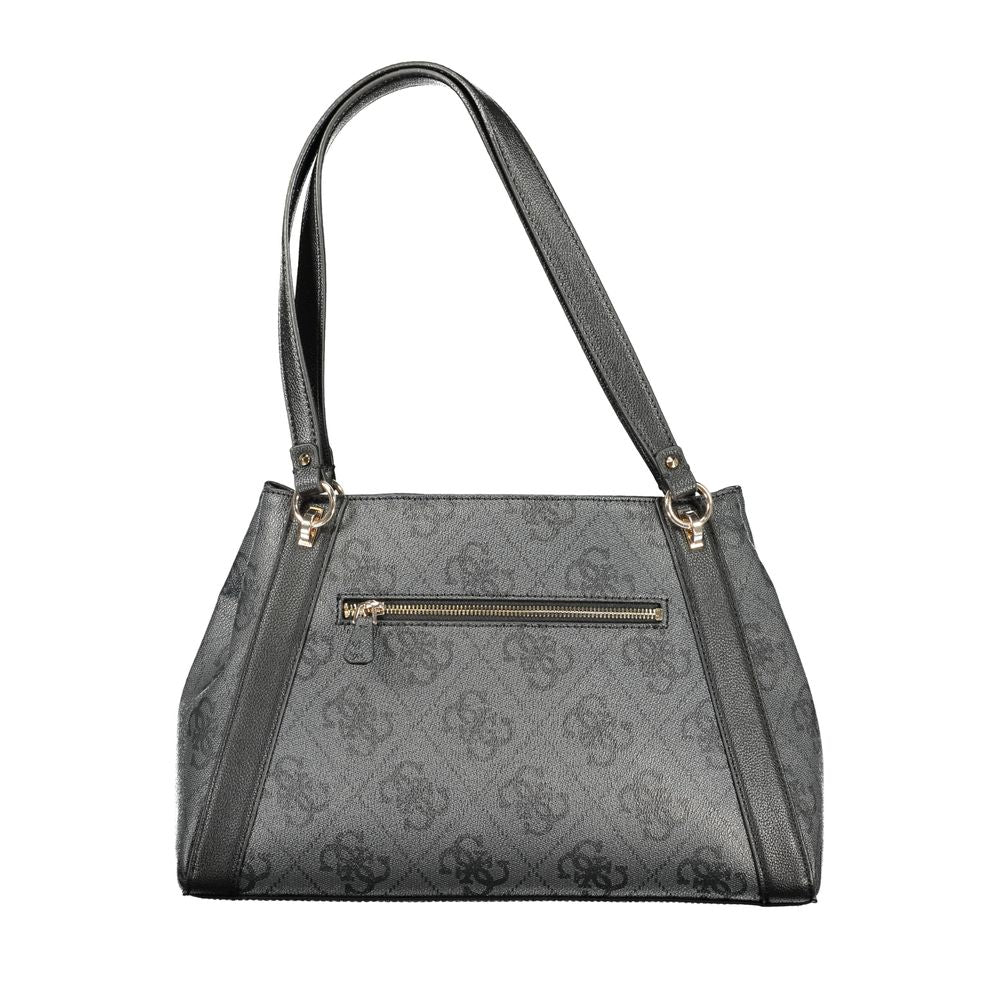 Guess Jeans Karnilla Logo Handbag - Nero