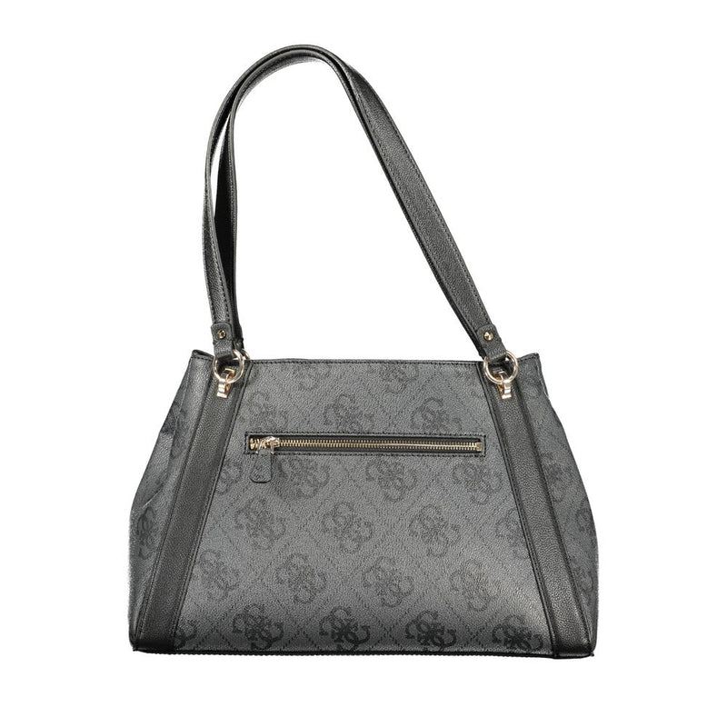 Guess Jeans Karnilla Logo Handbag - Nero