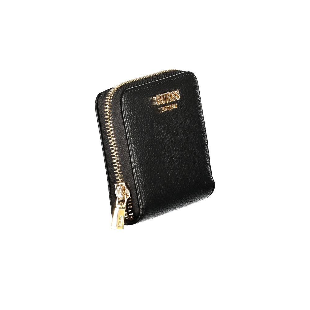 Guess Jeans Laurel II SLG Wallet - Élégance et Fonctionnalité en Noir