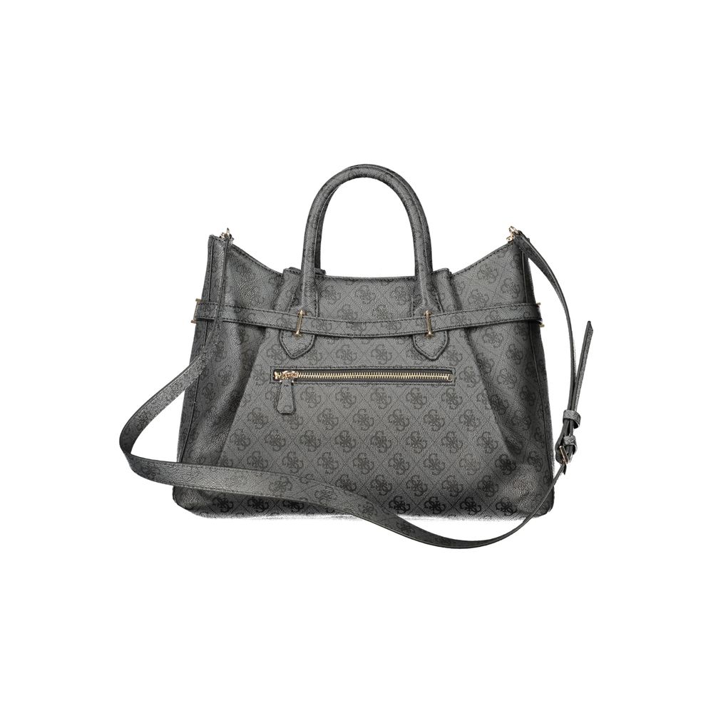 Guess Jeans Yesba Black Polyurethane Handbag for Women