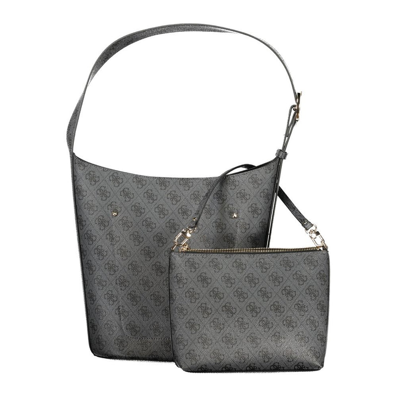 Guess Jeans Meridian II Black Handbag for Women