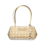 Guess Jeans Carrie Logo Bag - Élégant Sac à Main Beige pour Femme