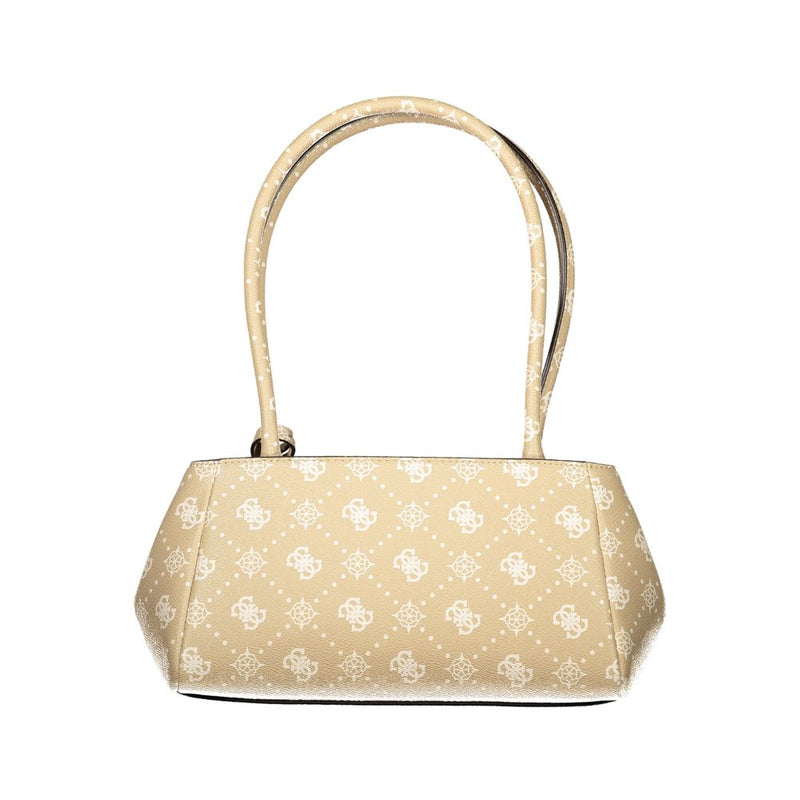 Guess Jeans Carrie Logo Bag - Stylish Beige Handbag for Women