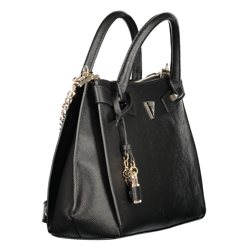 Guess Jeans Serenova Black Handbag for Women - Stylish & Versatile