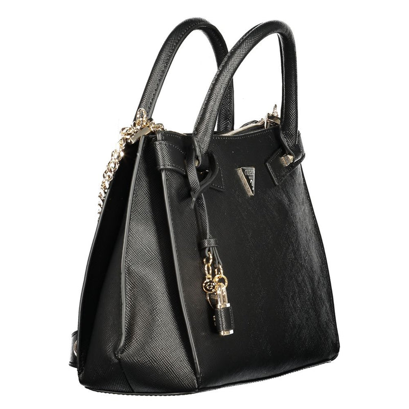 Guess Jeans Serenova Black Handbag for Women - Stylish & Versatile