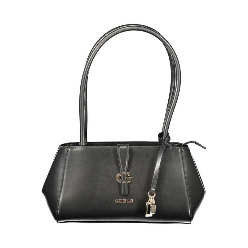 Guess Jeans Carrie Nero Shoulder Bag - Élégance et Praticité