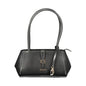 Guess Jeans Nero Poliuretano Donna Shoulder Bag