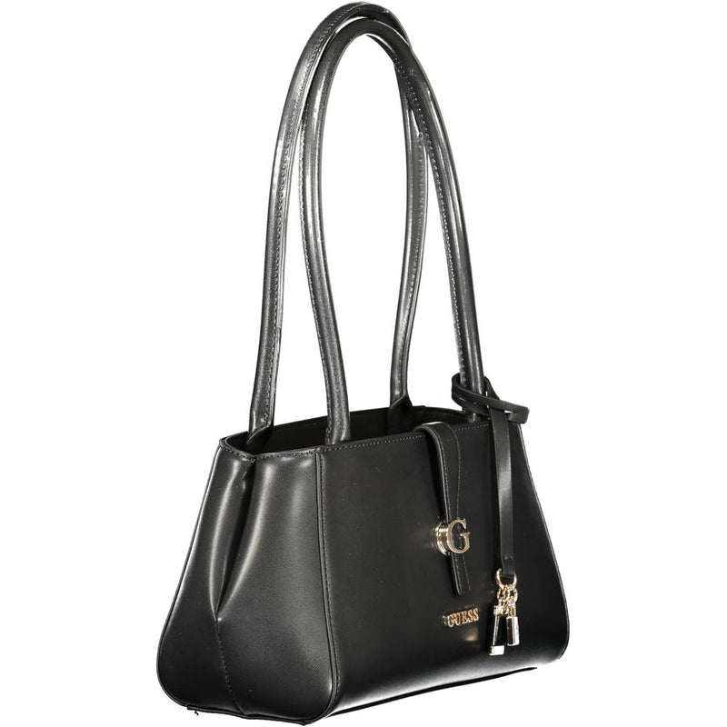 Guess Jeans Carrie Nero Shoulder Bag - Élégance et Praticité