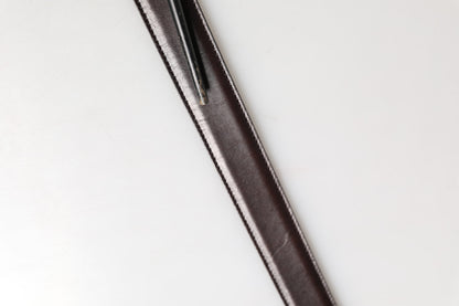 Ceinture Dolce &amp; Gabbana pour homme, en cuir marron classique avec boucle en métal