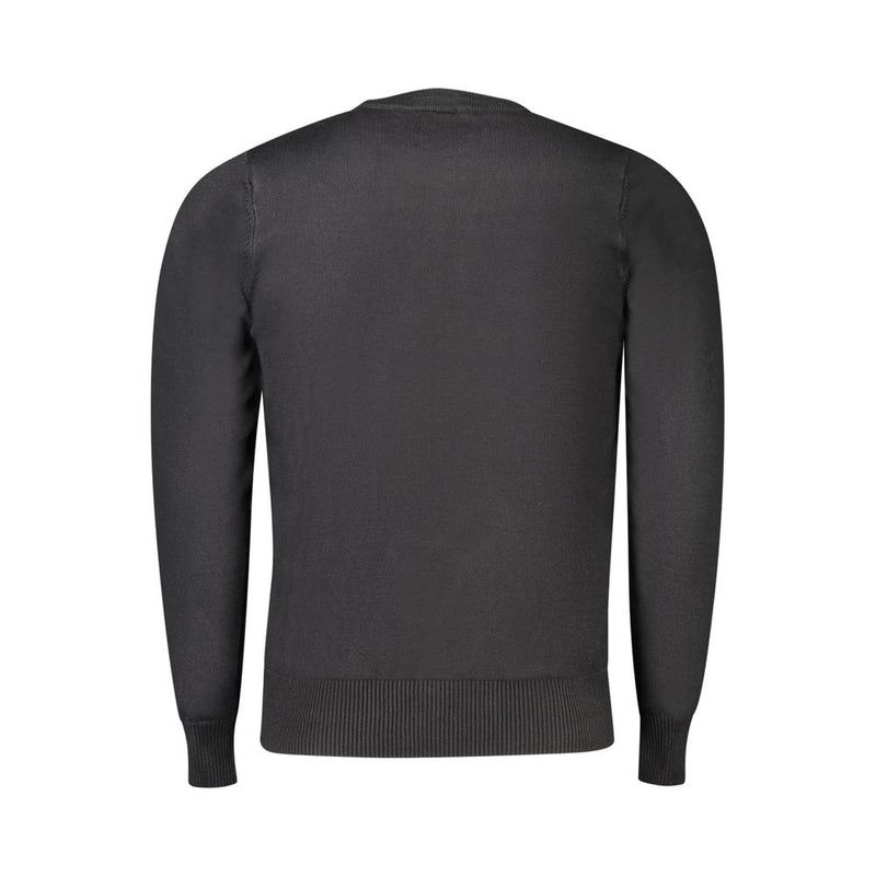 Coveri Moving Black Viscosa Men's Sweater