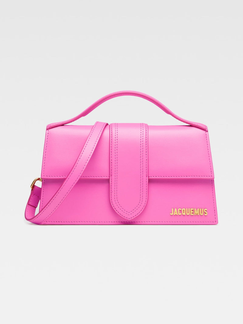 Jacquemus Le Grand Bambino Handbag - Neon Pink