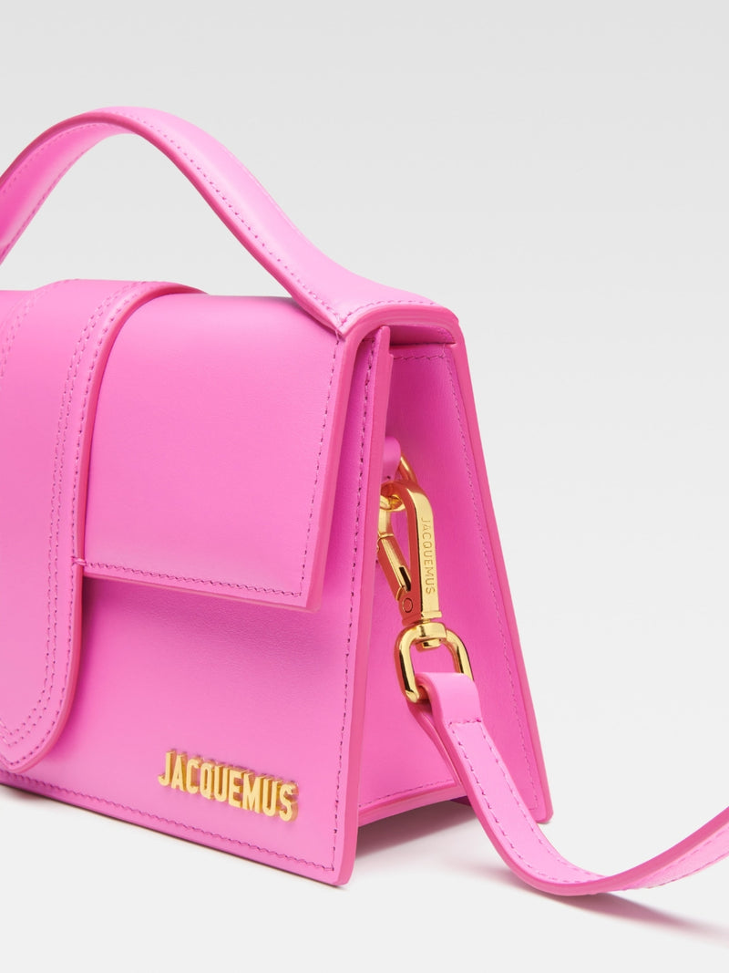 Jacquemus Le Grand Bambino Handbag - Neon Pink
