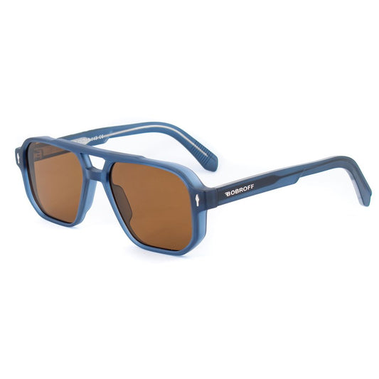 Bobroff BFG0007-C4 Blue Acetate Sunglasses for Men