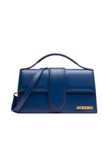 Jacquemus Le Grand Bambino Dark Navy Leather Handbag