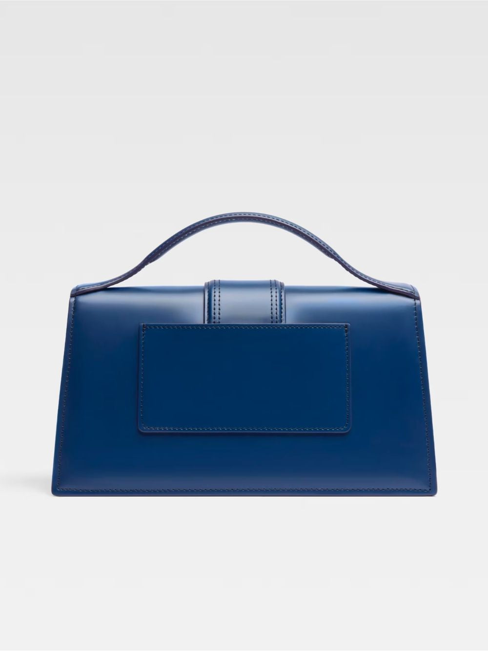 Jacquemus Le Grand Bambino Dark Navy Leather Handbag