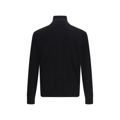 Sweat-shirt en laine noire Burberry