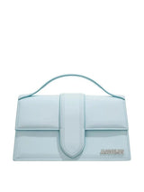 Jacquemus Le Grand Bambino Sac à main en cuir bleu pâle
