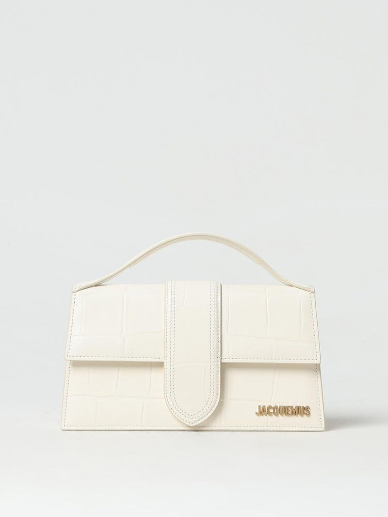 Jacquemus Ivory Cocco Le Grand Bambino Handbag - Élégance et Praticité