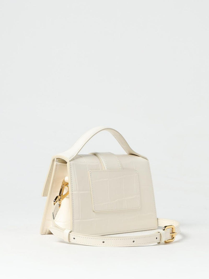 Jacquemus Ivory Cocco Le Grand Bambino Handbag - Élégance et Praticité