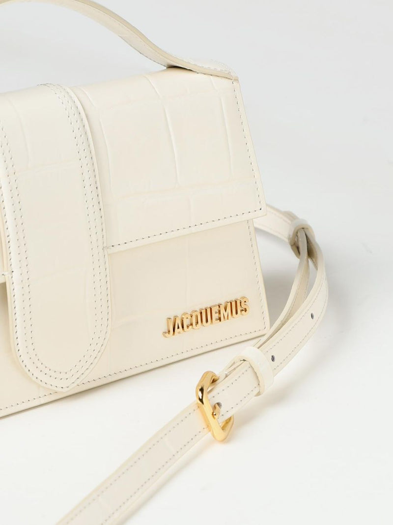Jacquemus Ivory Cocco Le Grand Bambino Handbag - Élégance et Praticité