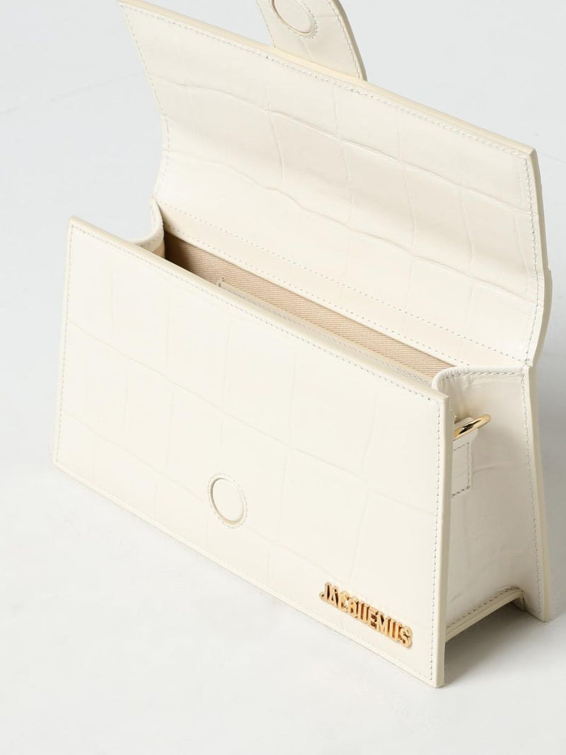 Jacquemus Ivory Cocco Le Grand Bambino Handbag - Élégance et Praticité